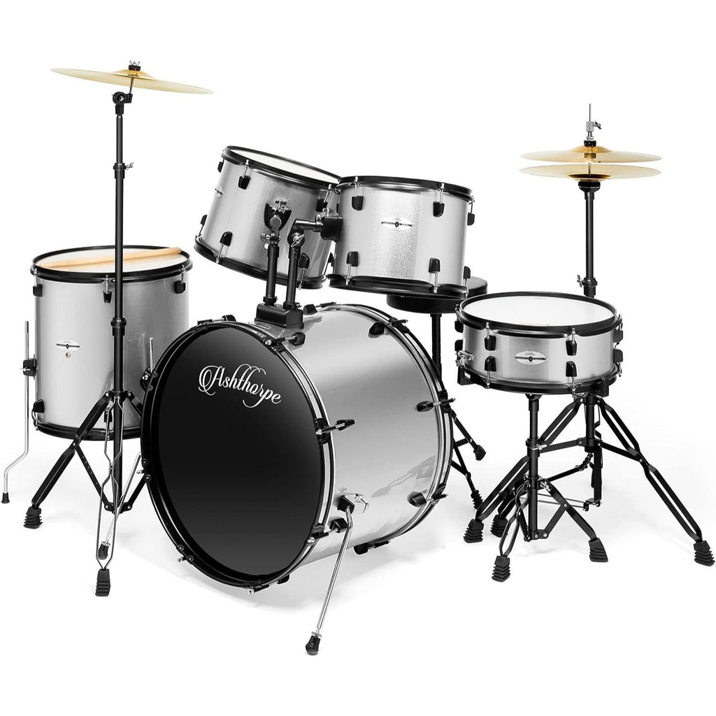 LW Essentials® Premium 5-Piece Complete Drum Set with Hardware