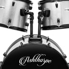 LW Essentials® Premium 5-Piece Complete Drum Set with Hardware