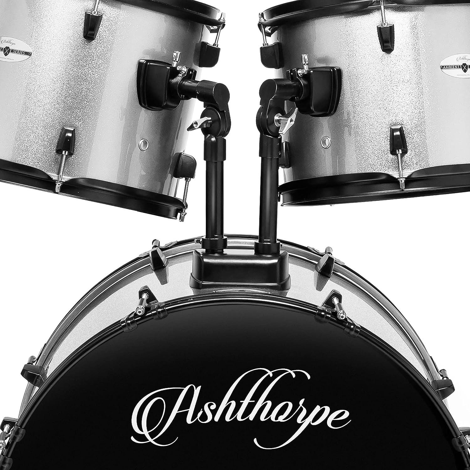 LW Essentials® Premium 5-Piece Complete Drum Set with Hardware