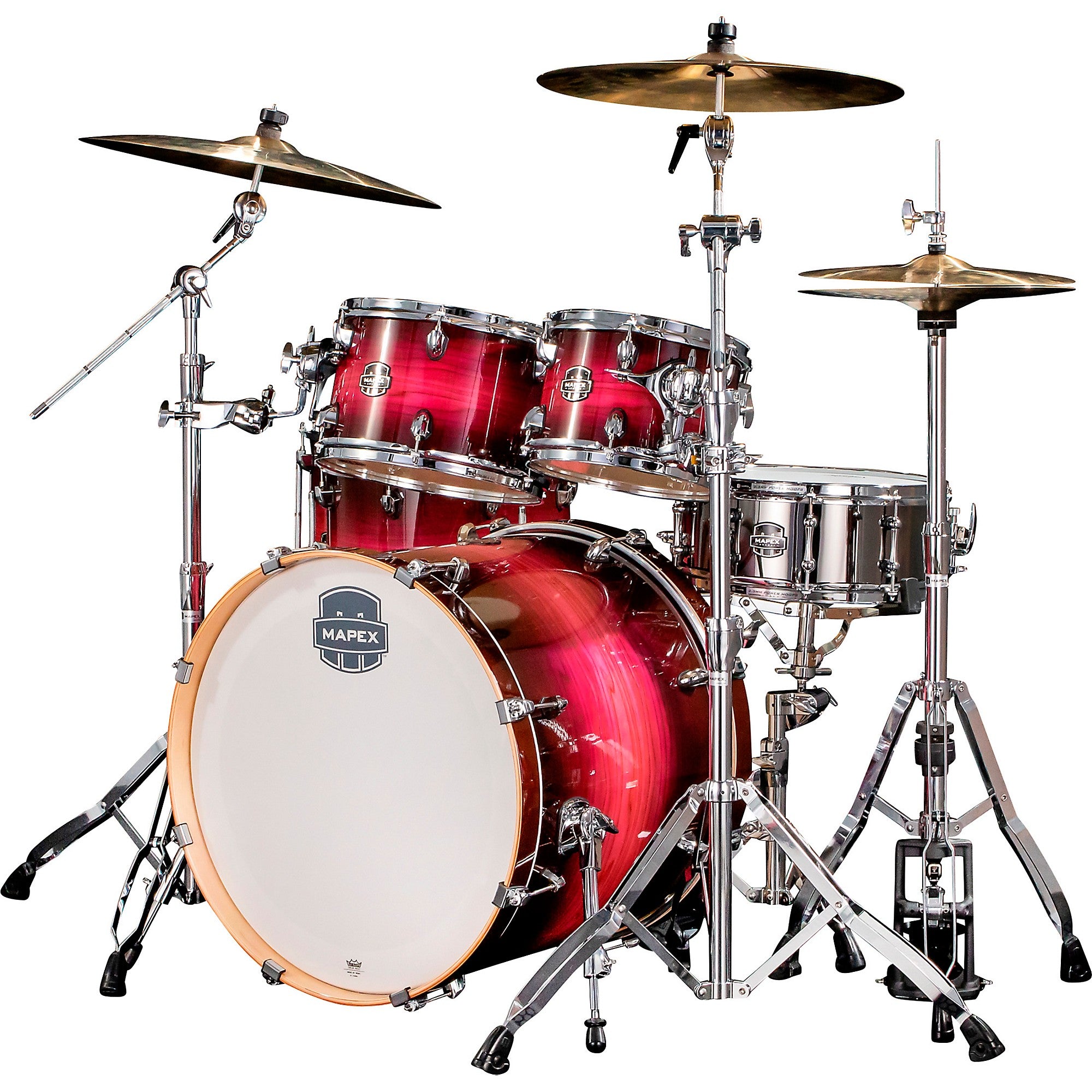 Mapex LT628S Armory Series 6-Piece Studioease Shell Pack Fast Toms With 22-inch Bass Drum