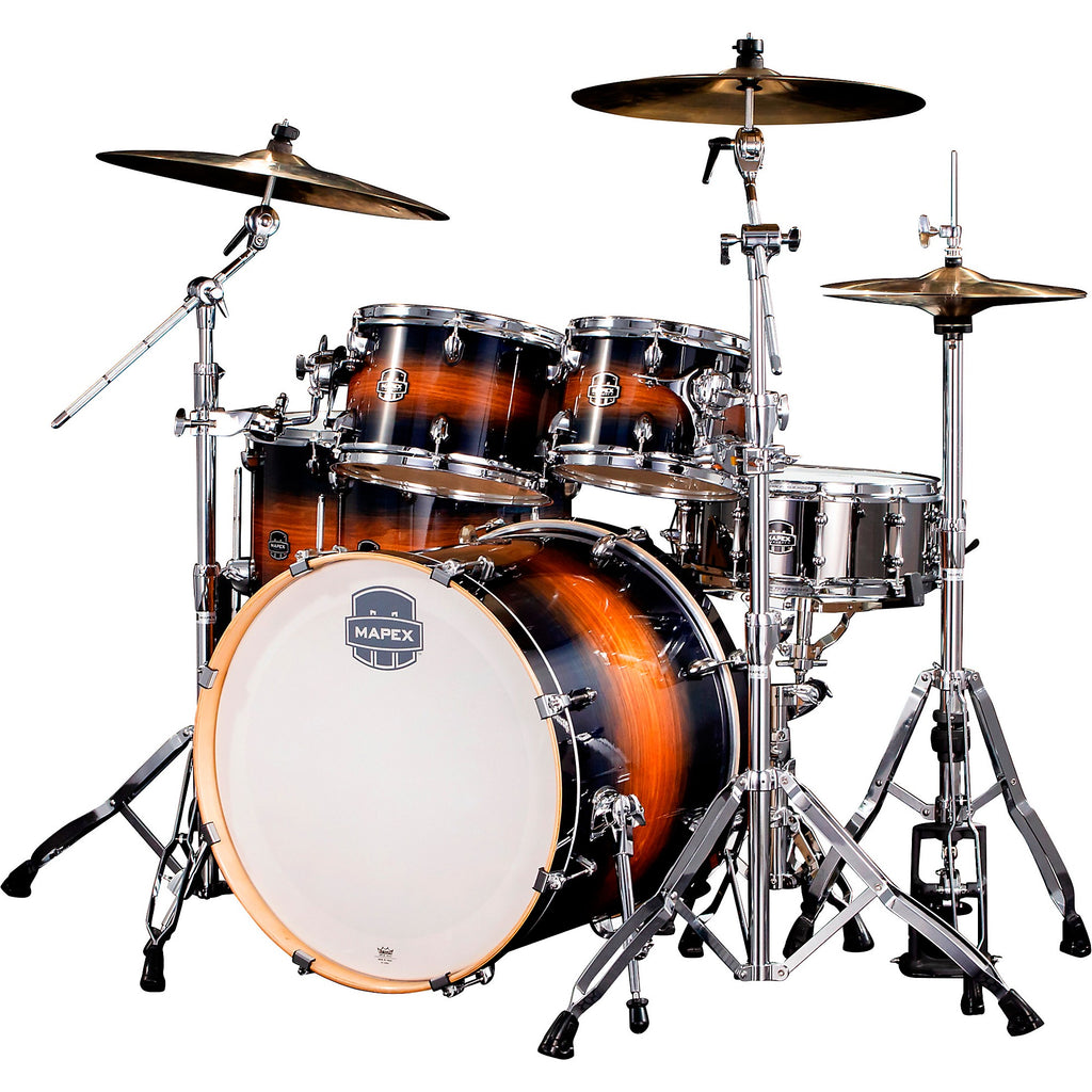 Mapex LT628S Armory Series 6-Piece Studioease Shell Pack Fast Toms With 22-inch Bass Drum