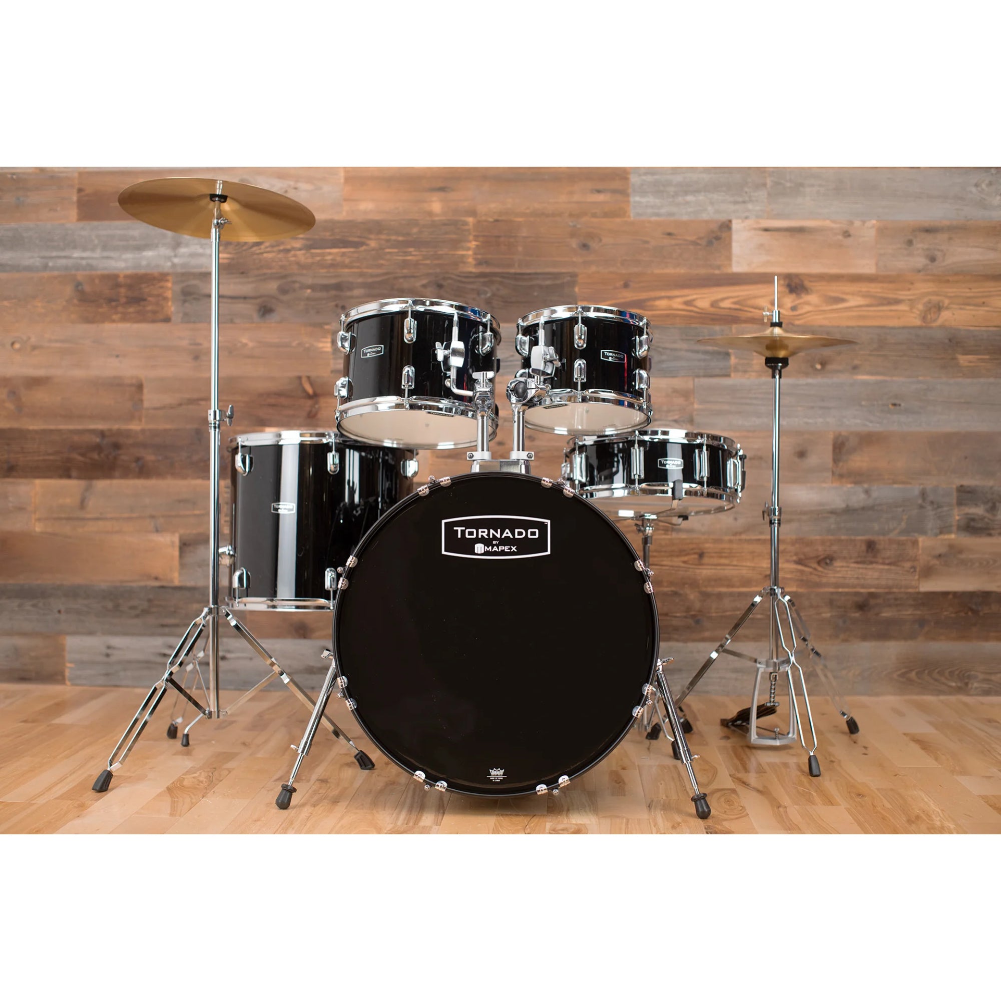 Mapex Tornado 5-Piece Drum Set with Hardware Black