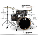 PDP Concept Maple 5-Piece Shell Pack