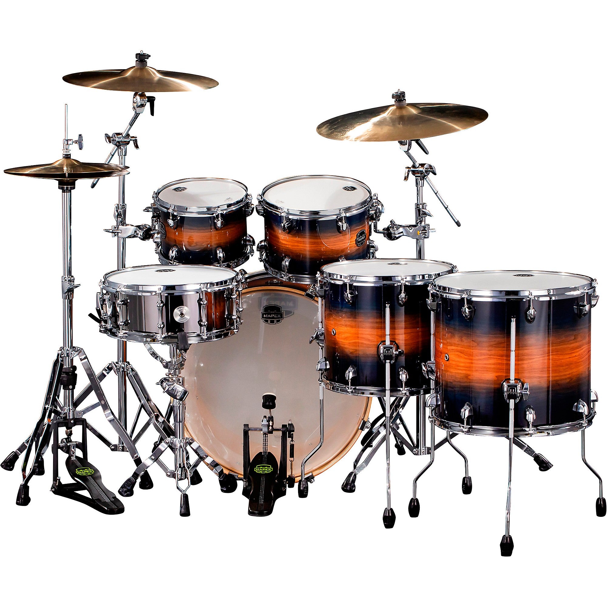 Mapex LT628S Armory Series 6-Piece Studioease Shell Pack Fast Toms With 22-inch Bass Drum