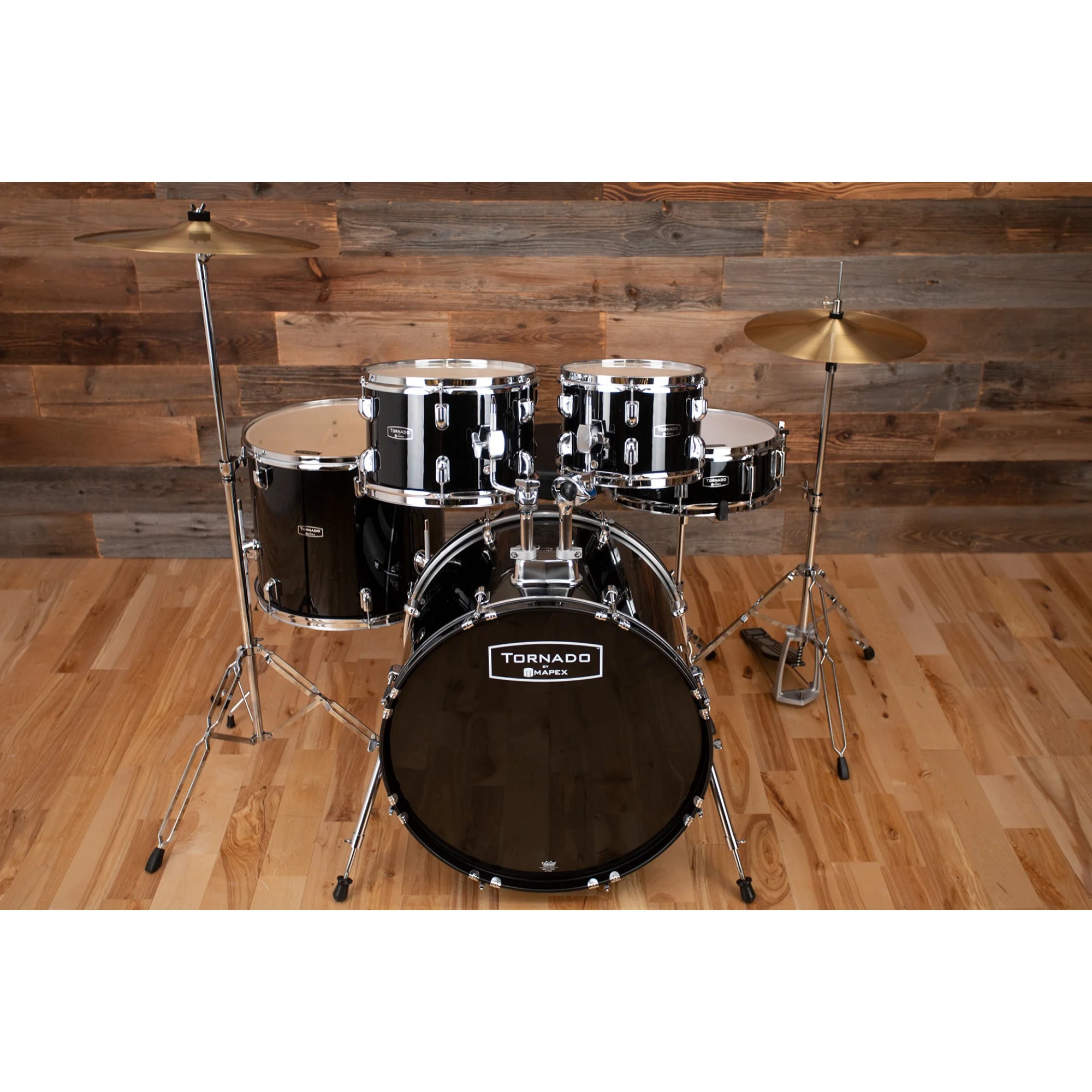 Mapex Tornado 5-Piece Drum Set with Hardware Black