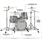 SONOR AQ2 Safari Maple 4-Piece Shell Pack