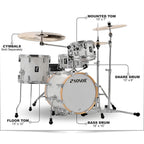 SONOR AQ2 Safari Maple 4-Piece Shell Pack