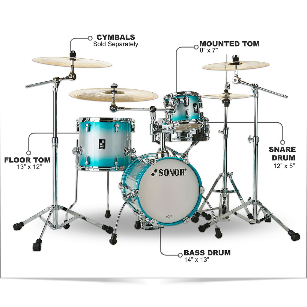 SONOR AQ2 Martini Maple 4-Piece Shell Pack