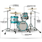 SONOR AQ2 Martini Maple 4-Piece Shell Pack