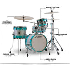 SONOR AQ2 Safari Maple 4-Piece Shell Pack