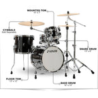 SONOR AQ2 Safari Maple 4-Piece Shell Pack