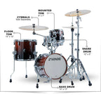 SONOR AQ2 Martini Maple 4-Piece Shell Pack