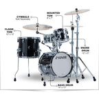 SONOR AQ2 Martini Maple 4-Piece Shell Pack