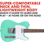 Squier Debut Series Telecaster Electric Guitar Sea Foam Green