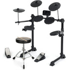 LW Essentials® Basic Junior Kids Electronic Drum Set with Mesh Heads and Bluetooth
