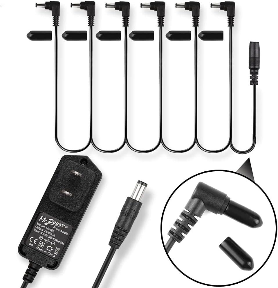 LW Essentials® Basic AC/DC Power Adapter with Daisy Chain Cable - Negative Polarity