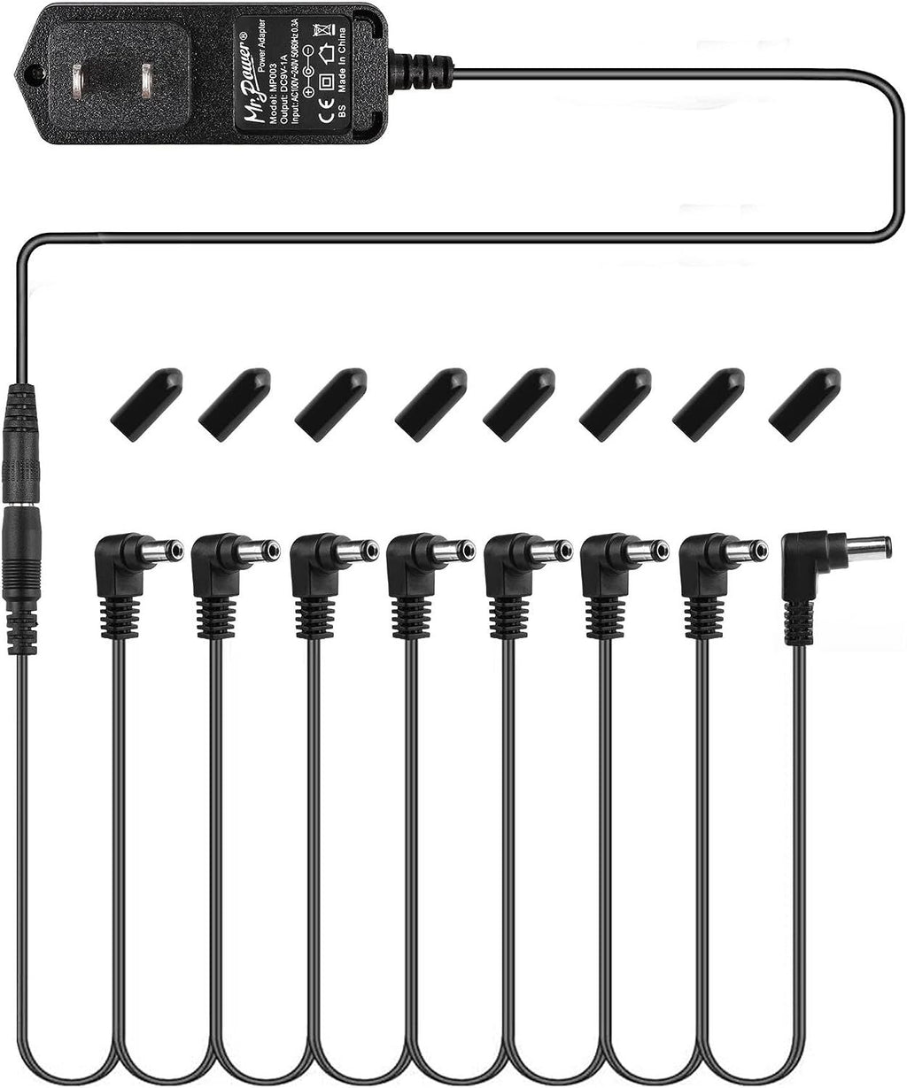 LW Essentials® Basic AC/DC Power Adapter with Daisy Chain Cable - Negative Polarity