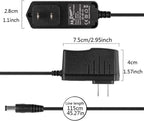 LW Essentials® Basic AC/DC Power Adapter with Daisy Chain Cable - Negative Polarity