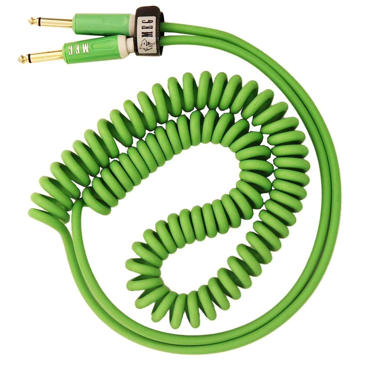 LW Essentials® Basic 1/4 in. Coiled TS Mono Instrument Cable