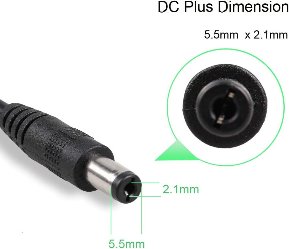 LW Essentials® Basic AC/DC Power Adapter with Daisy Chain Cable - Negative Polarity