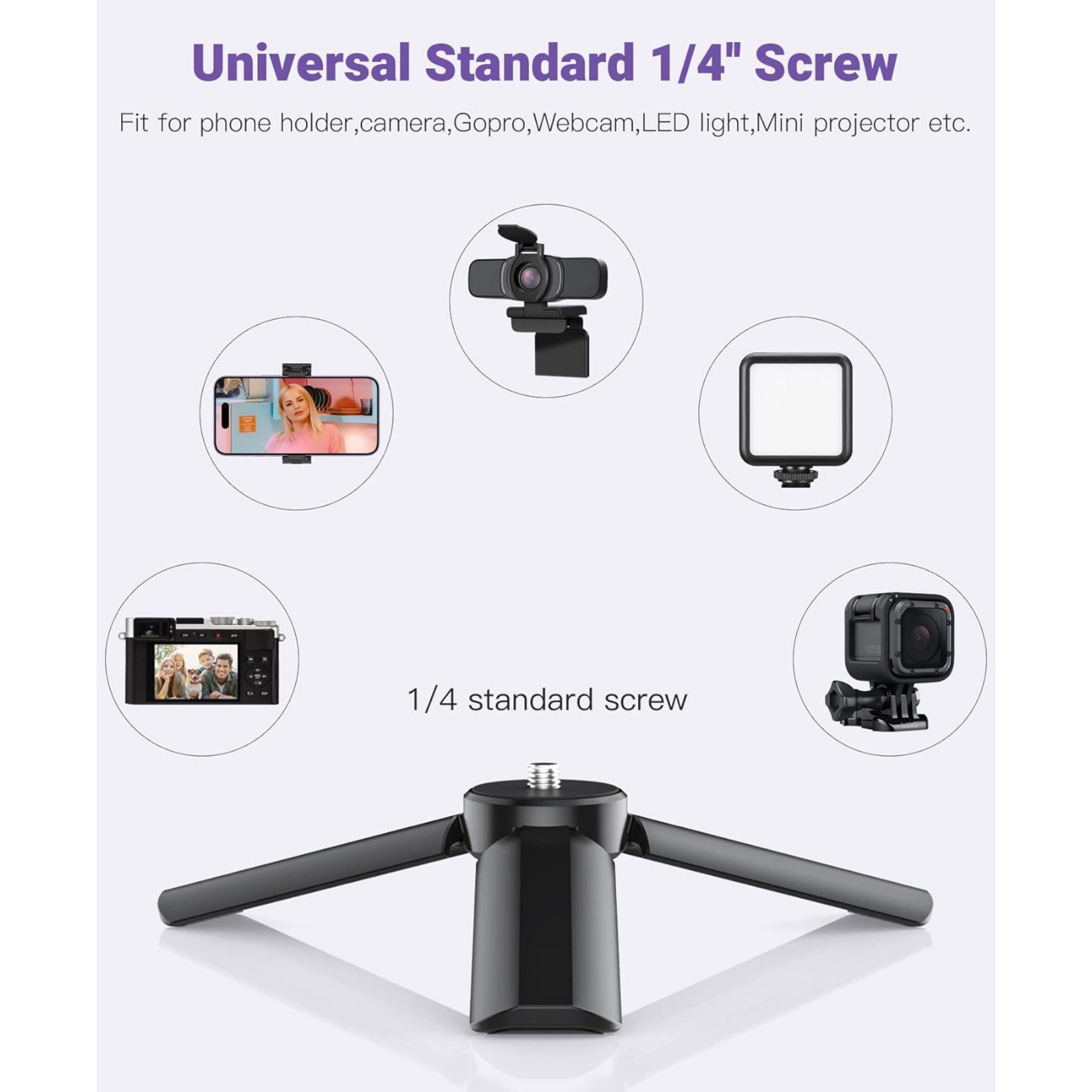 LW Essentials® Mini Tripod Mount & Holder