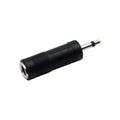 LW Essentials® Basic 1/4 in. Female TS Mono to 3.5mm Male TS Mono Stereo Adapter