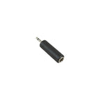 LW Essentials® Basic 1/4 in. Female TS Mono to 3.5mm Male TS Mono Stereo Adapter