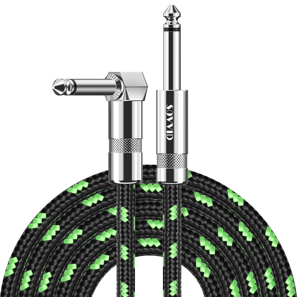 LW Essentials® Basic 1/4 in. Standard/Braided TS Mono Instrument Cable (Straight + Right-Angle)