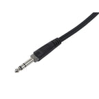 LW Essentials® Basic 1/4 in. Male TRS Stereo to Dual 1/4 in. Male TS Mono Adapter Cable
