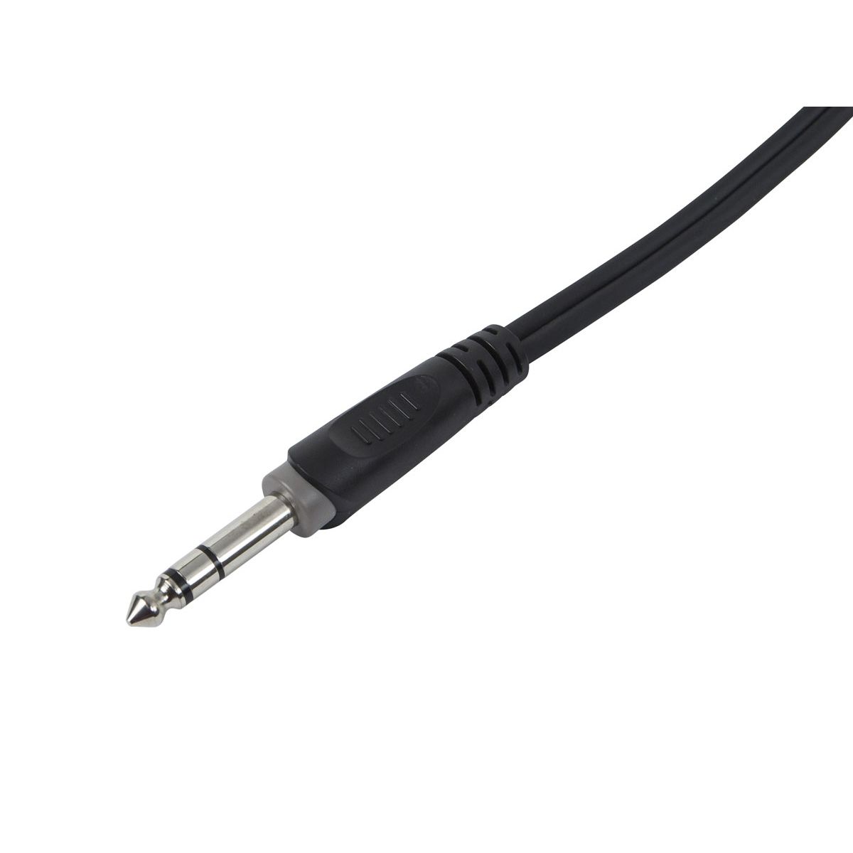 LW Essentials® Basic 1/4 in. Male TRS Stereo to Dual 1/4 in. Male TS Mono Adapter Cable