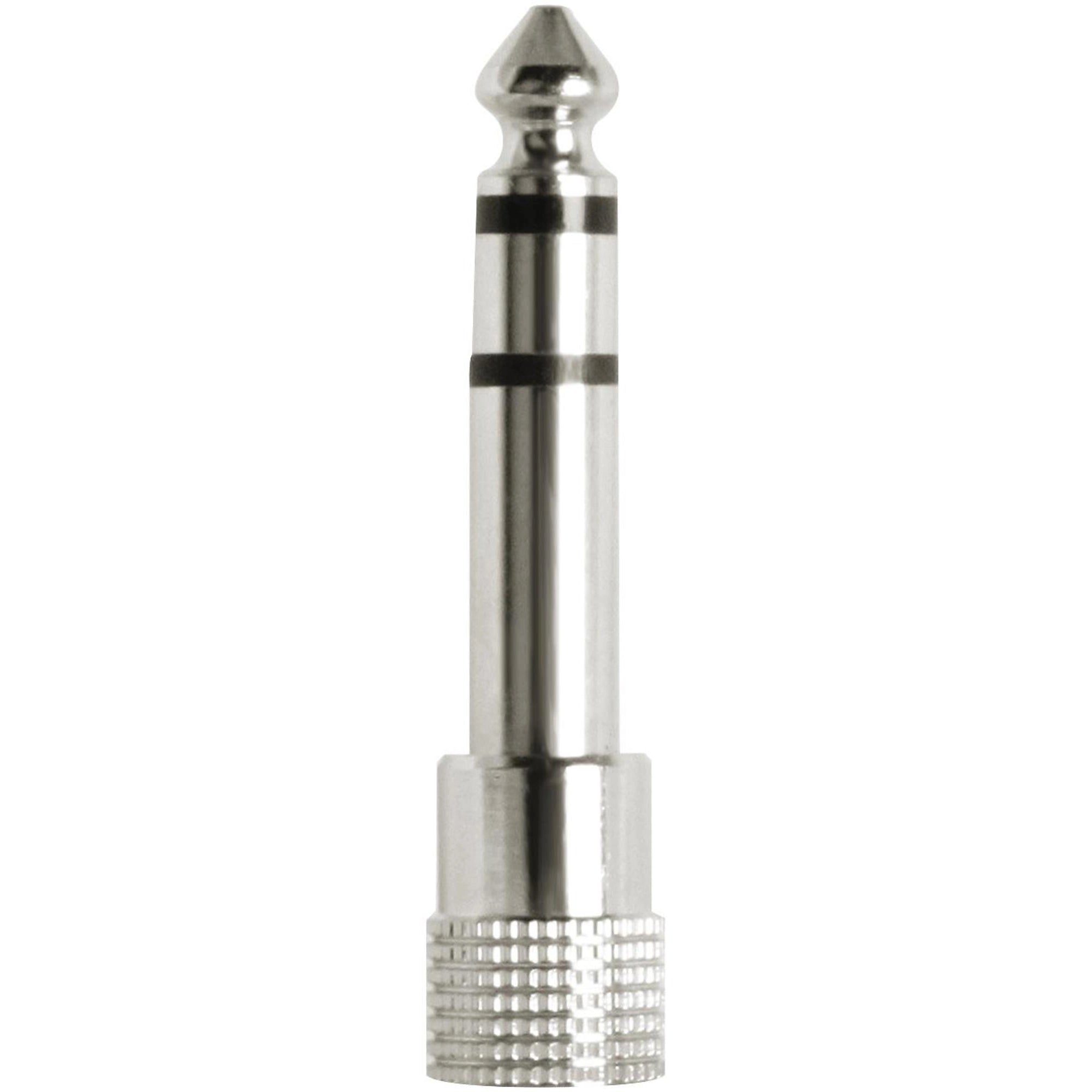 LW Essentials® Basic 3.5mm Female to 1/4 in. Male TRS Stereo Adapter