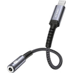LW Essentials® Basic 3.5mm Female to Lightning Audio Adapter Cable