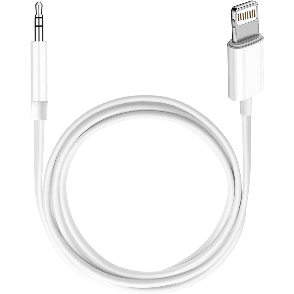 LW Essentials® Basic 3.5mm Male to Lightning Audio Adapter Cable