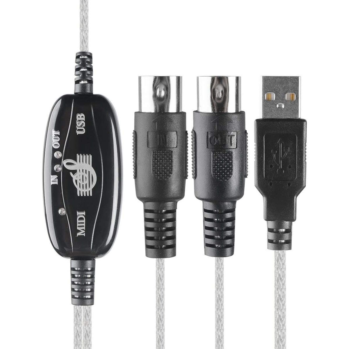 LW Essentials® Basic MIDI to USB Cable