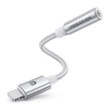 LW Essentials® Basic 3.5mm Female to Lightning Audio Adapter Cable