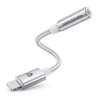 LW Essentials® Basic 3.5mm Female to Lightning Audio Adapter Cable
