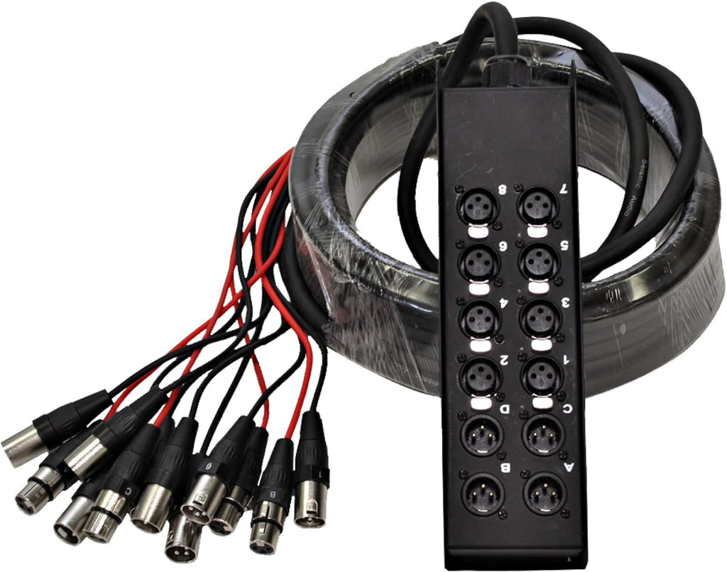 LW Essentials® Basic Multi-Channel XLR Snake Cables with Circuit Board