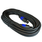 LW Essentials® Basic Speakon to Speakon 12-Gauge Speaker Cable