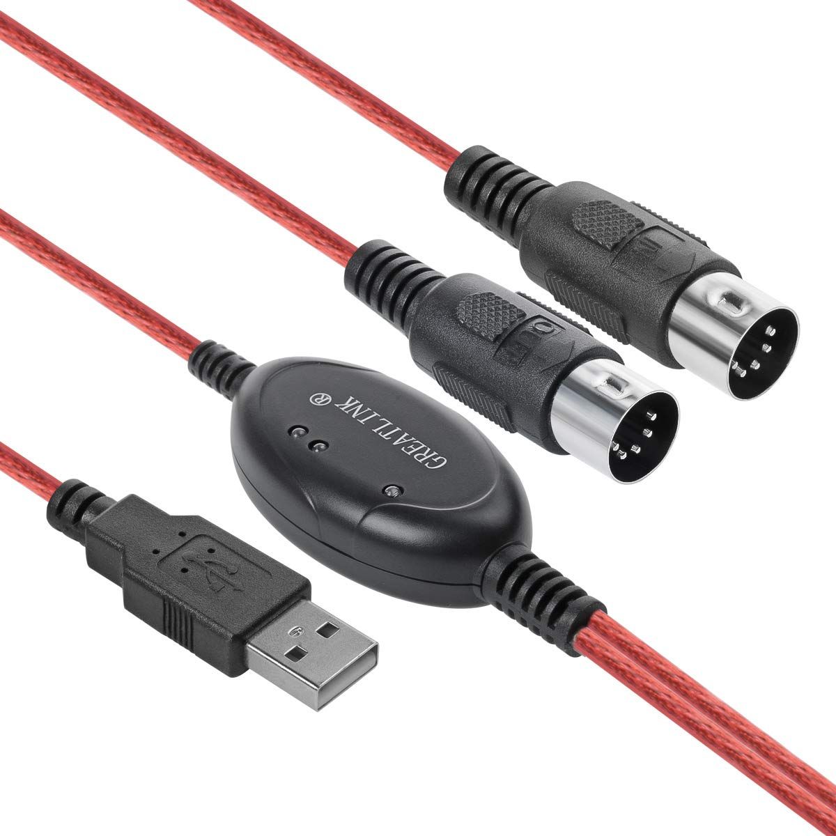 LW Essentials® Basic MIDI to USB Cable