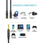 LW Essentials® Basic 3.5mm Combo Audio Adapter Splitter Cable