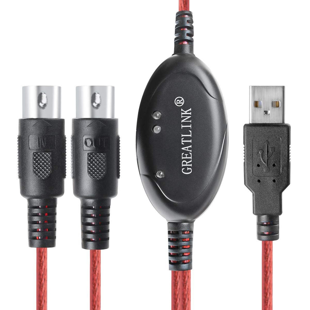 LW Essentials® Basic MIDI to USB Cable