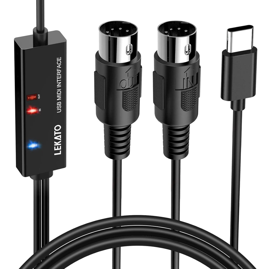 LW Essentials® Basic MIDI to USB Cable