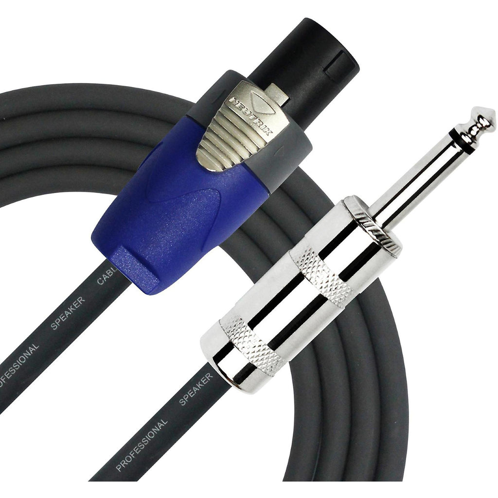 LW Essentials® Basic Speakon to 1/4 in. Male 12-Gauge Speaker Cable