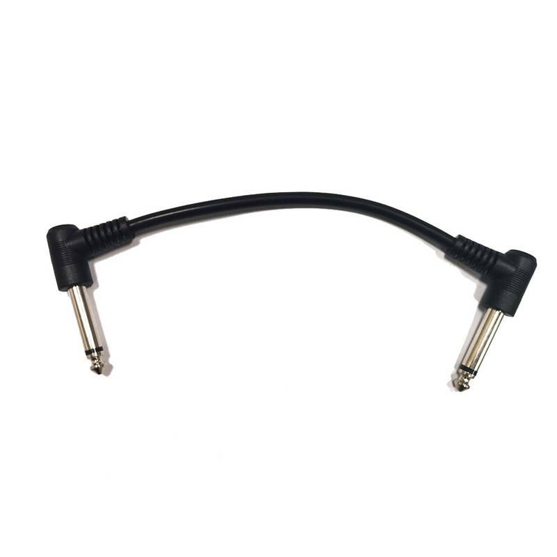 LW Essentials® Basic TS Mono Patch Cable (Right-Angle Connectors)