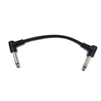 LW Essentials® Basic TS Mono Patch Cable (Right-Angle Connectors)