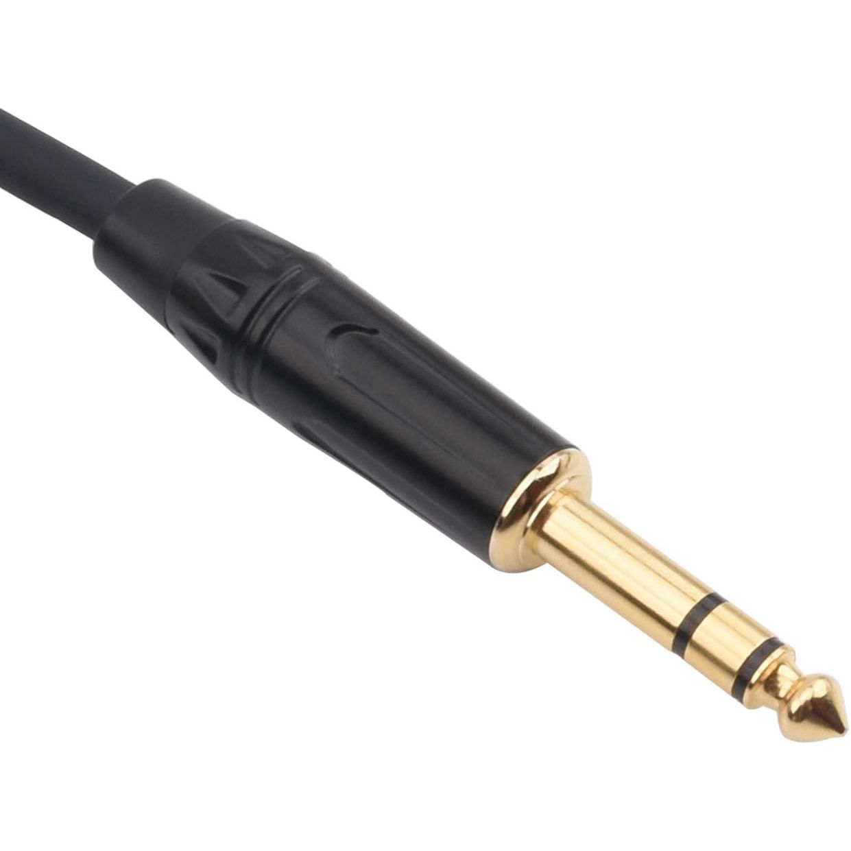 LW Essentials® Basic XLR Female to 1/4 in. Male TRS Stereo Cable
