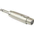 LW Essentials® Basic XLR Female to 1/4 in. Male TS Mono Adapter