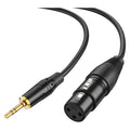 LW Essentials® Basic XLR Female to 3.5mm Male TRS Stereo Cable