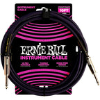 Prestige Picks® 1/4 in. Braided TS Mono Instrument Cable - Black