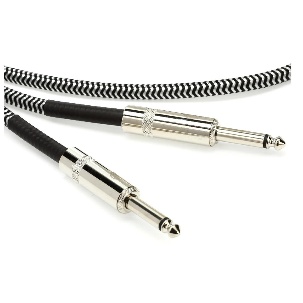 Prestige Picks® 1/4 in. Braided TS Mono Instrument Cable - Grey